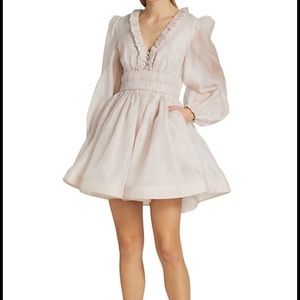 Authentic! Zimmermann Rhythmic frill mini dress